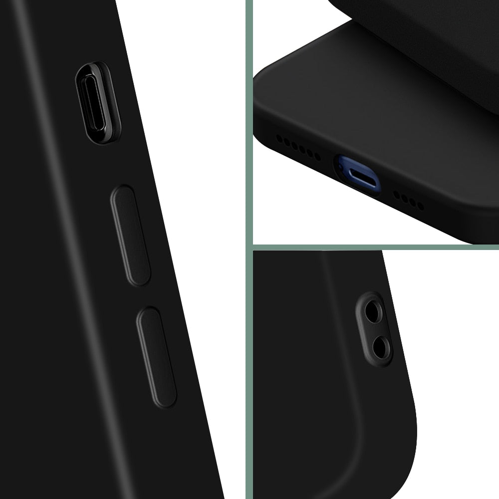 Black Matte Case Phone