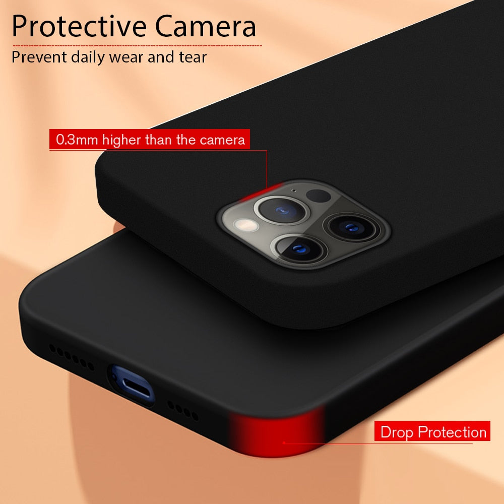 Black Matte Case Phone