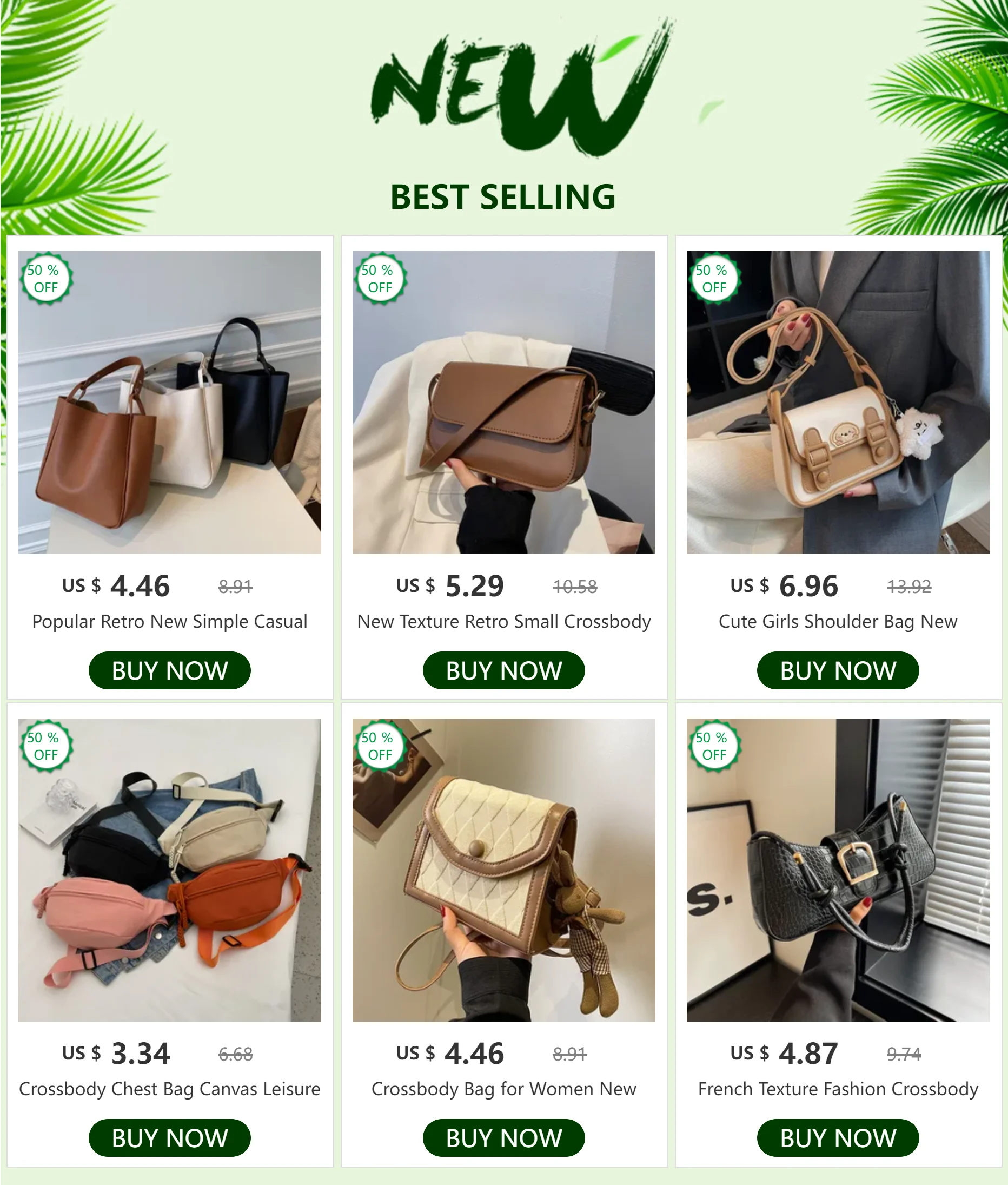 Casual Shoulder Bag